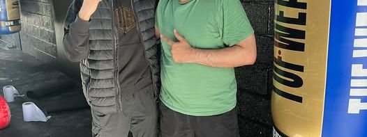 A 1-to-1 boxing client with coach Umair at the new MPL Box Fit studio